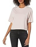 The Drop Women's Sydney Short-Sleeve Cropped Crewneck T-Shirt | Amazon (US)