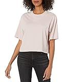 Amazon.com: The Drop Women's Sydney Short-sleeve Cropped Crew Neck T-shirt, White, M : Clothing, ... | Amazon (US)