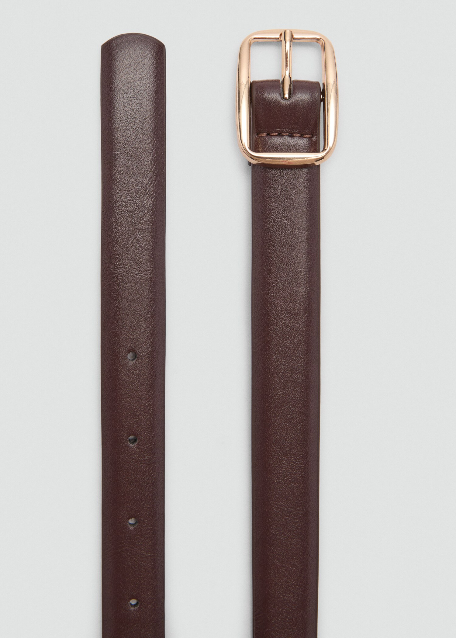 Ceinture boucle carrée - Femme | MANGO France métropolitaine | Mango EU
