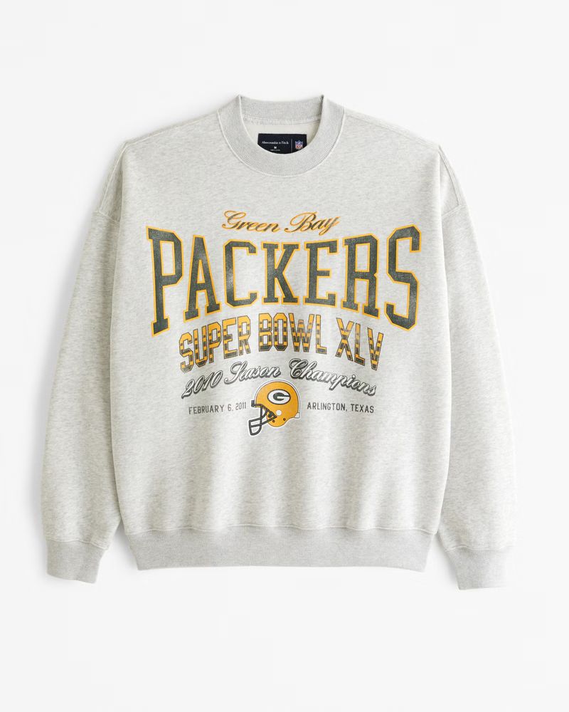 Green Bay Packers Graphic Crew Sweatshirt | Abercrombie & Fitch (US)