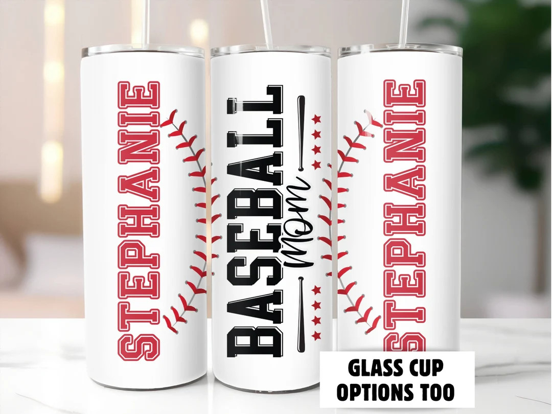 Personalized Baseball Mom Tumbler, Sideline Social Club, Custom Baseball Mom Gifts, Baseball Mama... | Etsy (US)