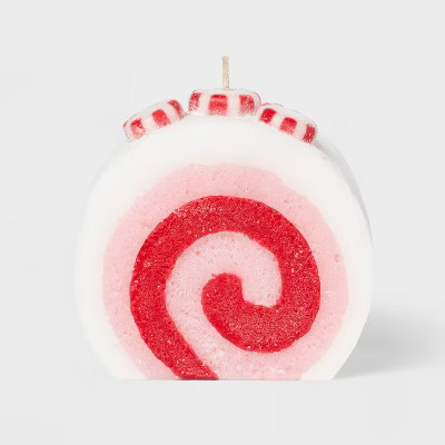 Peppermint Roll Figural Candle - Threshold™ | Target