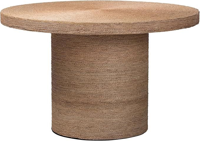 bali & pari Bistra Seagrass Dining Table, One Size, Natural Brown | Amazon (US)