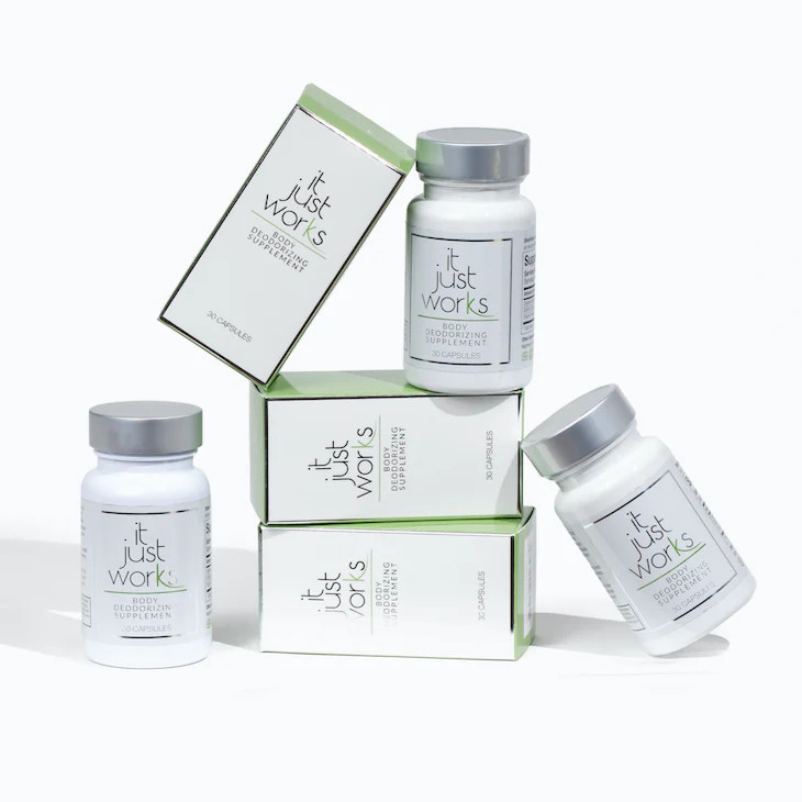 Body Deodorizing Supplement | 6 Pack Bundle | It Just Works