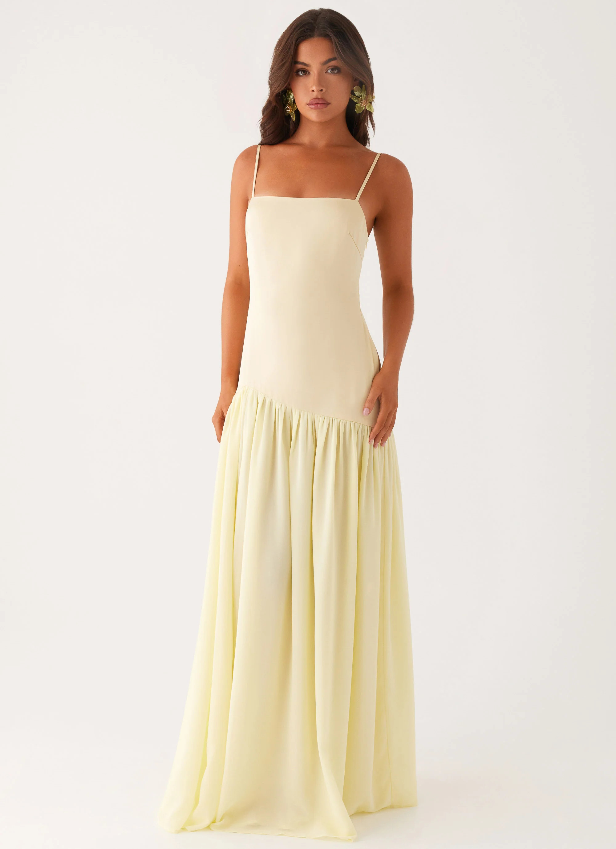Asteria Maxi Dress - Yellow | Peppermayo (Global)
