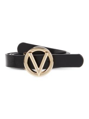 Valentino by Mario Valentino Baby Logo Leather Belt on SALE | Saks OFF 5TH | Saks Fifth Avenue OFF 5TH