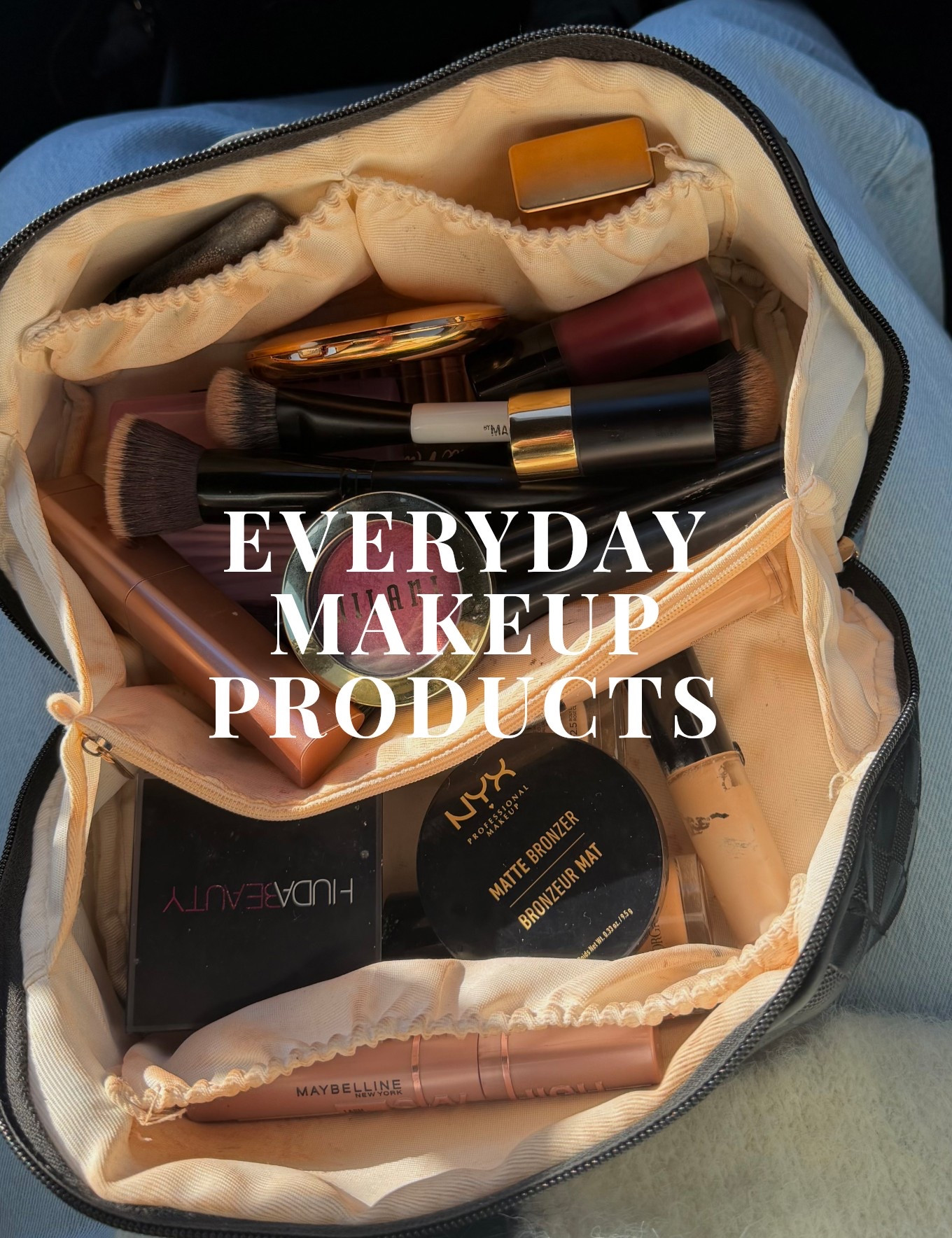 Everything in my makeup bag at the moment! Both drugstore & high end products 💄👛👸🏼

#LTKdayinmylife #LTKgrwm #LTKBeauty