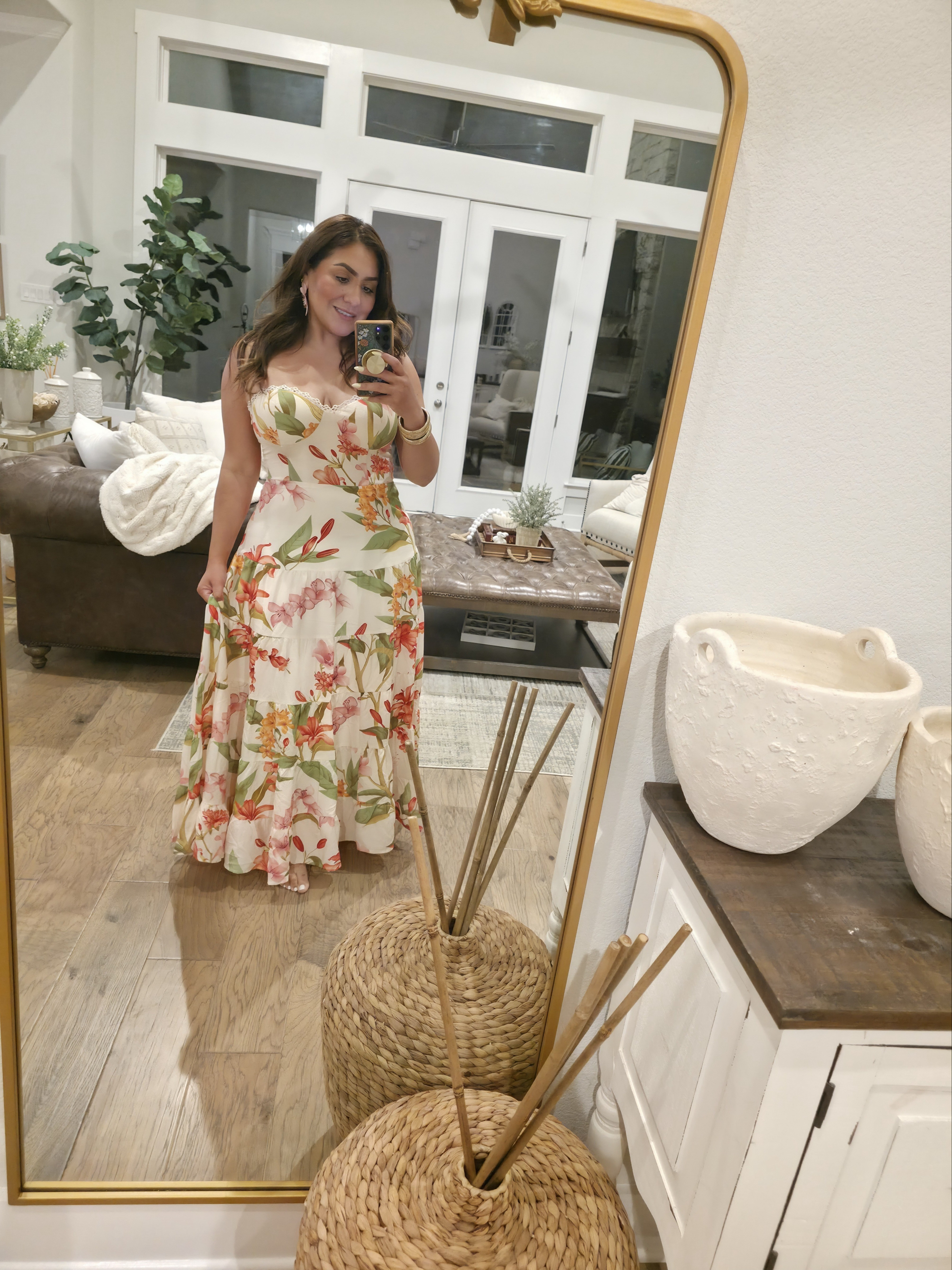 Maxi Floral DressTrue to size 

