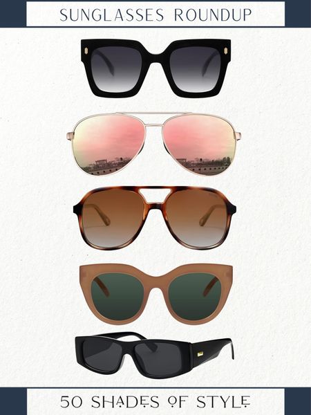 Sharing a sunglasses roundup that are all so chic and affordable. They are all under $20. 

Amazon sunglasses, affordable sunglasses, under $20 sunglasses, retro sunglasses 

#LTKSwim #LTKStyleTip #LTKOver40