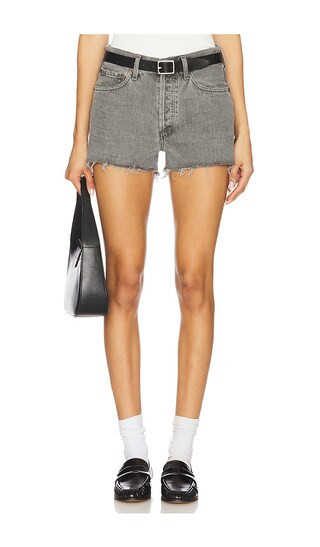 AGOLDE Parker Cut Off Short in Grey. - size 32 | Revolve Clothing (Global)