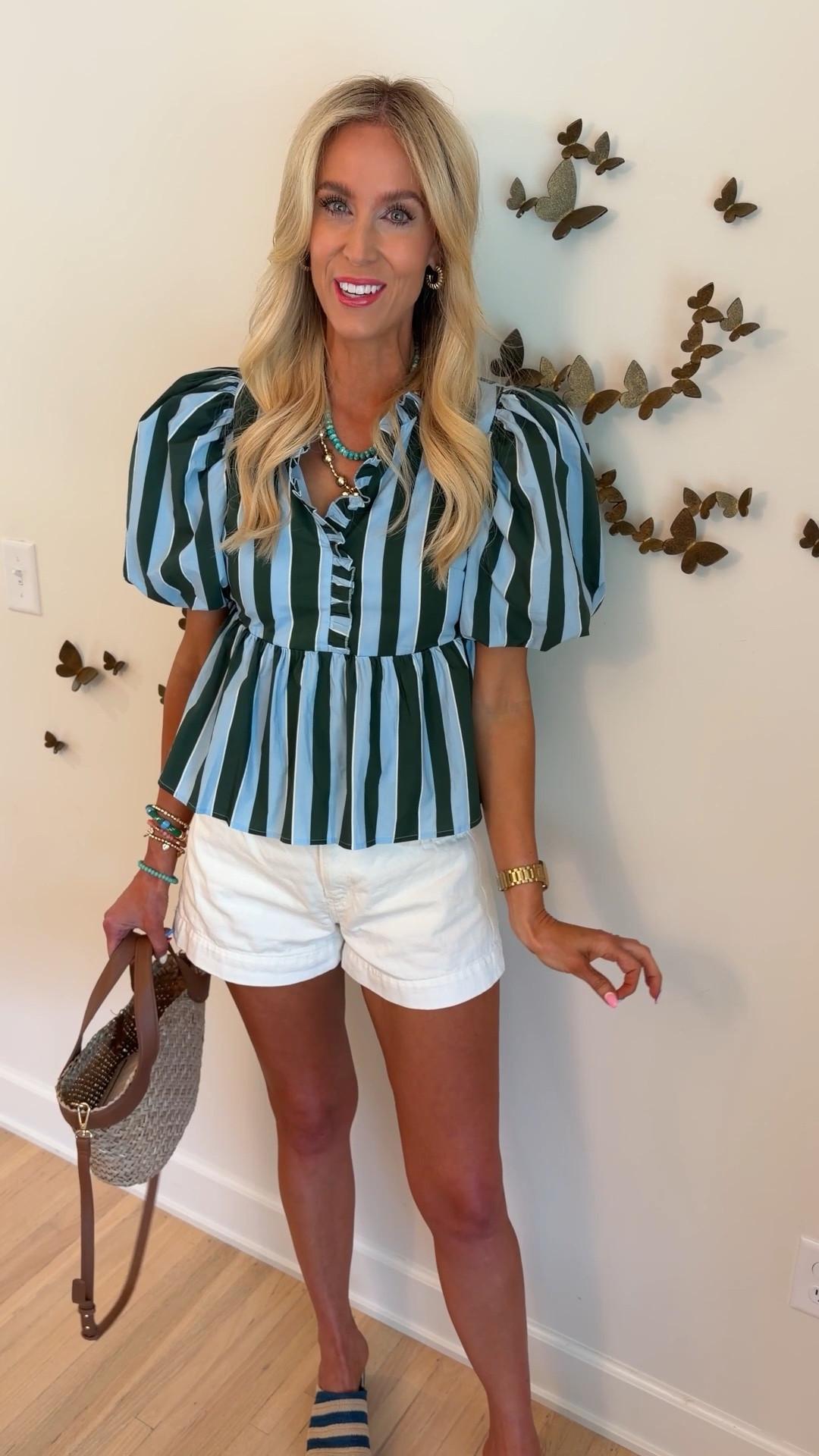 New @Avara striped blouse!