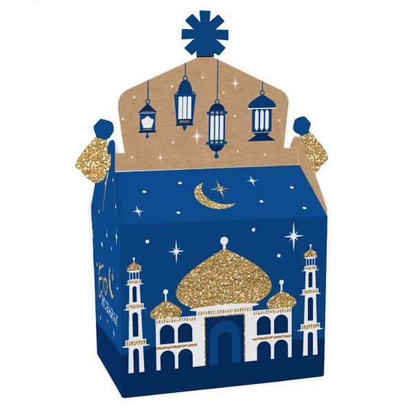 Big Dot of Happiness Ramadan - Treat Box Party Favors - Eid Mubarak Goodie Gable Boxes - Set of 1... | Target