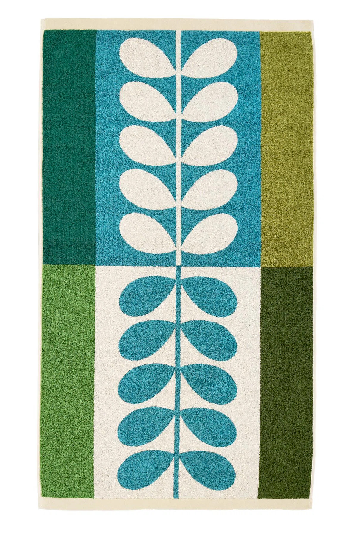 Orla Kiely Stem Check Willow 70x125 Bath Towel | Wayfair.co.uk | Wayfair UK