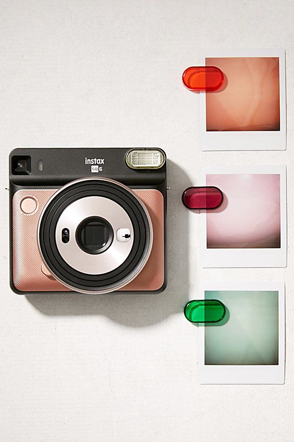 Fujifilm SQ6 Instax Square Instant Camera - Pink at Urban Outfitters | Urban Outfitters (US and RoW)