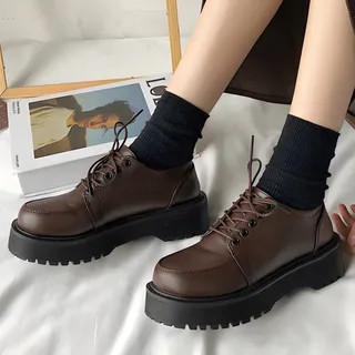 Inocha - Platform Lace Up Oxford Shoes | YesStyle | YesStyle Global