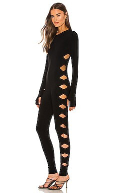 Long Sleeve Crew Neck Alligator Catsuit
                    
                    Norma Kamali | Revolve Clothing (Global)
