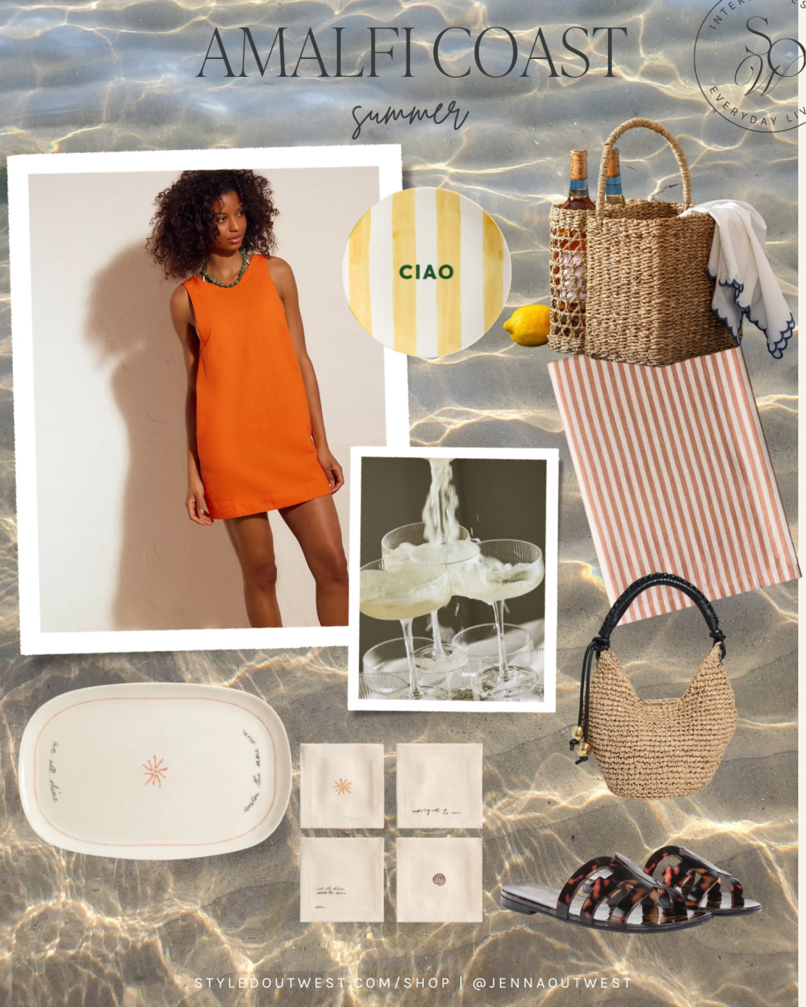 Everything I’m loving for an Amalfi Coast-inspired summer—from beach days and entertaining essentials to easy outfits, woven textures, and little luxuries that make everyday life feel like vacation.

#LTKTravel #LTKHome #LTKootd