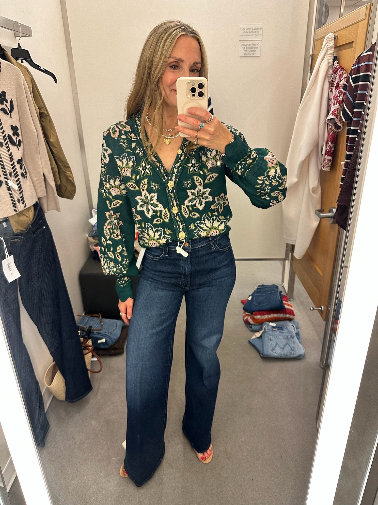 Love this sweater from the 2026 Nordstrom sale! These jeans are also top notch!

#LTKSeasonal #LTKOver40