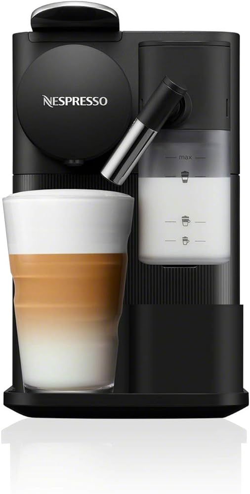 Nespresso Lattissima One Original Espresso Machine with Milk Frother by De'Longhi, Shadow Black | Amazon (US)