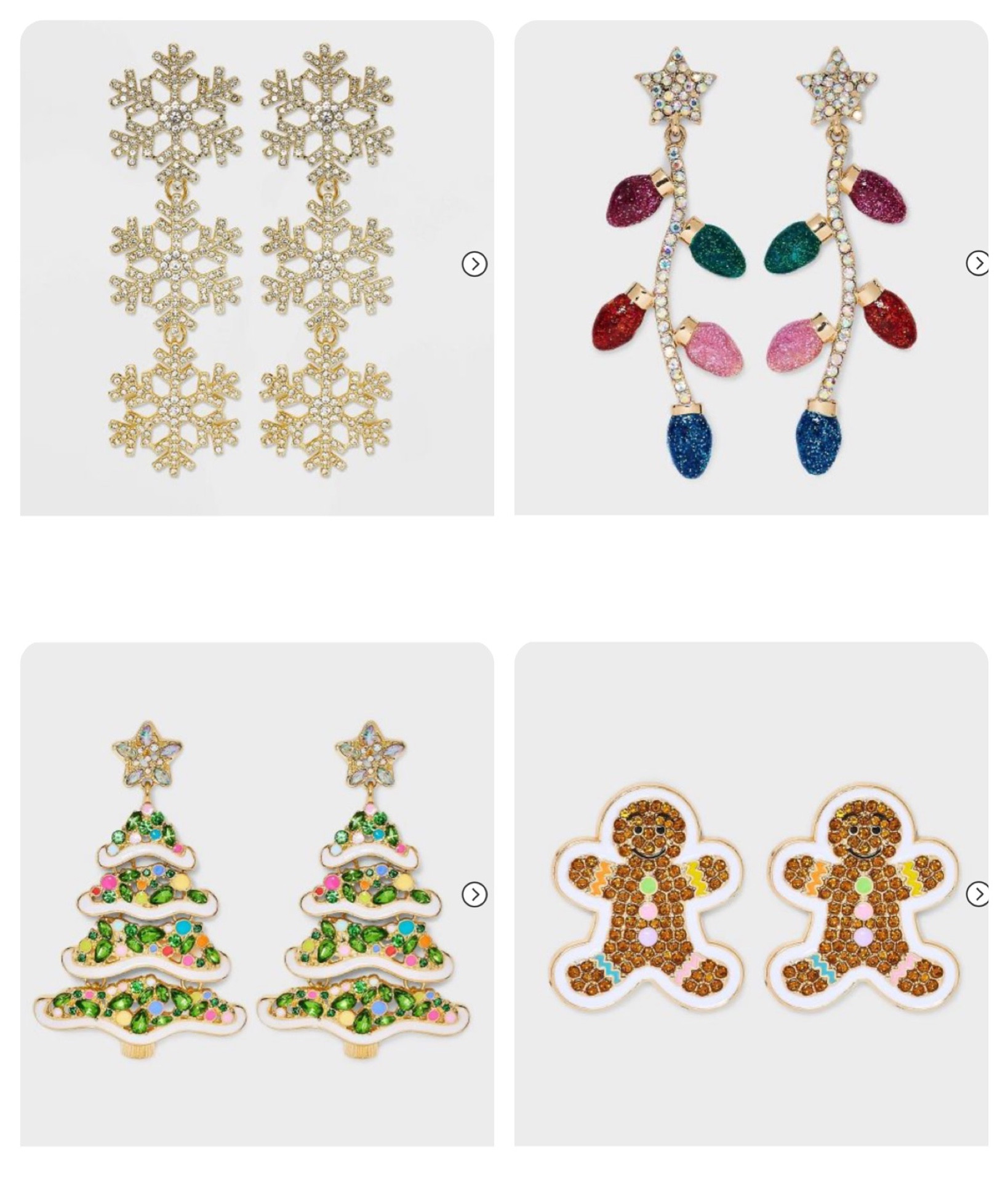 Love these holiday festive Bauble Bar earrings from Target ❤️

#LTKGiftGuide #LTKHoliday #LTKSeasonal