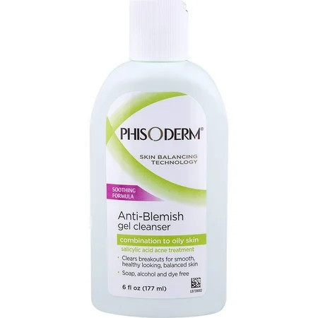 Phisoderm Anti-Blemish Gel Cleanser 6 oz | Walmart (US)