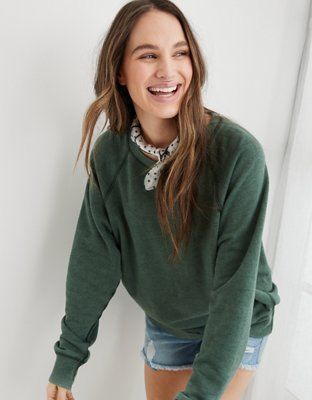 Aerie Vintage Crew Sweatshirt | American Eagle Outfitters (US & CA)