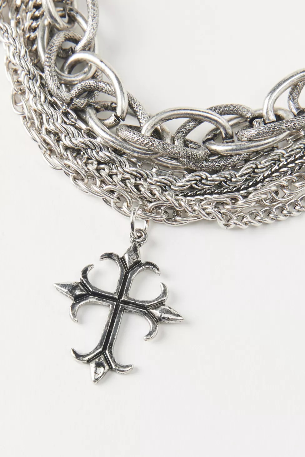 Diego Cross Multichain Necklace | Urban Outfitters (US and RoW)