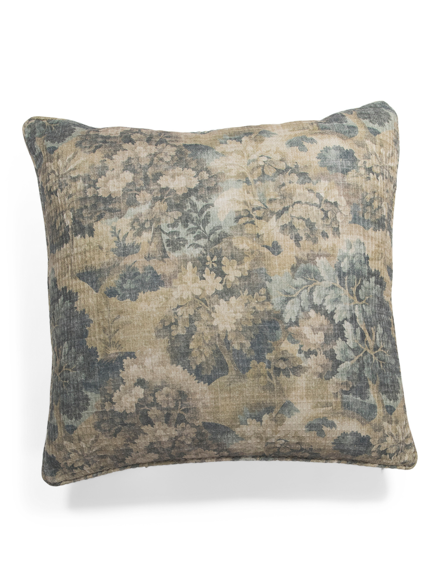 24x24 Tree Landscape Tapestry Print Oversized Feather Filled Pillow | TJ Maxx