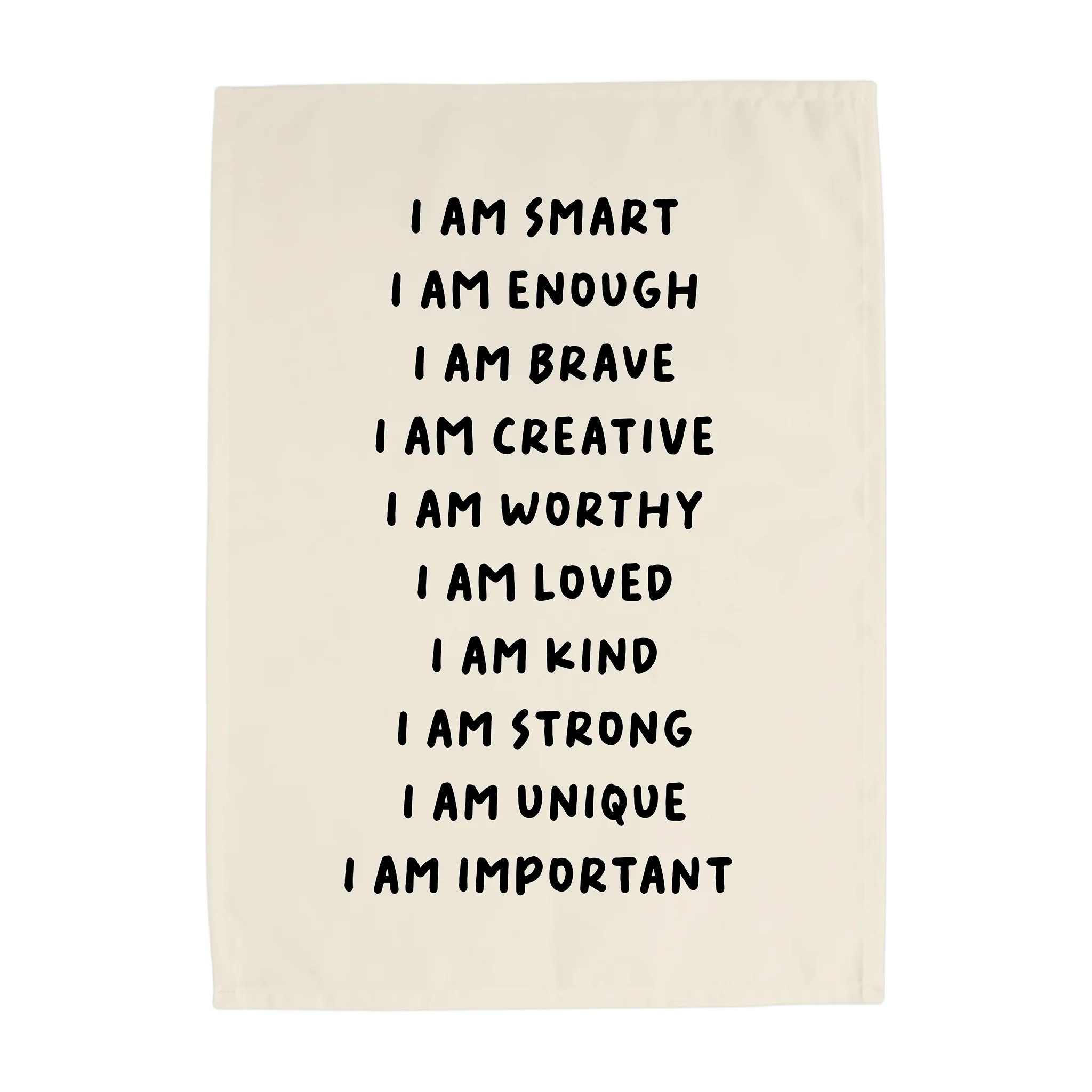 {Natural & Black} Affirmations Banner | Hunny Prints