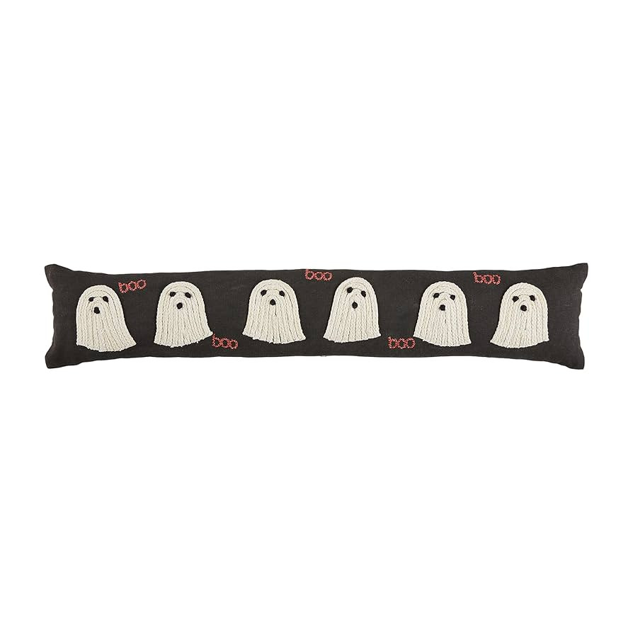 Mud Pie Glow in The Dark Rope Pillow; Ghost, 35" L x 7" W | Amazon (US)
