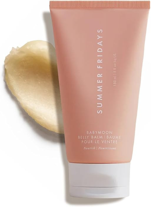 Summer Fridays Babymoon Belly Balm - Nourishing Balm + Body Moisturizer Enriched with Calendula O... | Amazon (US)