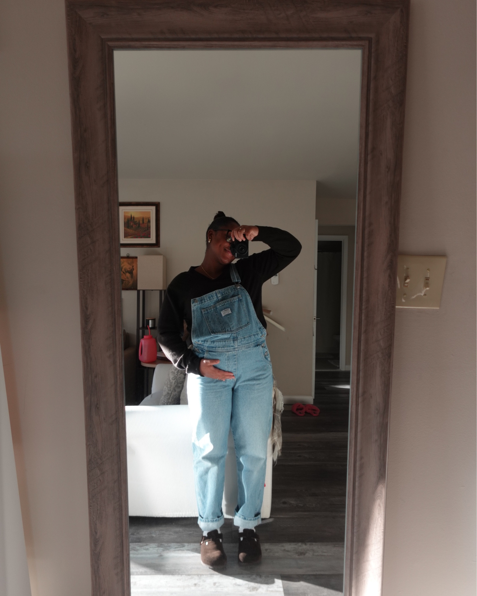 Stepping into my overalls phase I fear 🥰

#LTKBump #LTKStyleTip