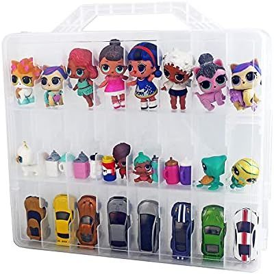 Bins & Things Toys Organizer Storage Case with 48 Slots - Toy Display Case Compatible with Calico... | Amazon (US)