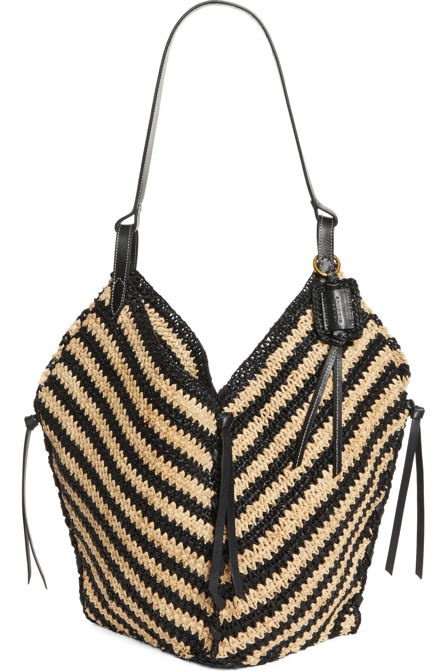 Tampa Stripe Raffia Tote (Women) | Nordstrom | Nordstrom