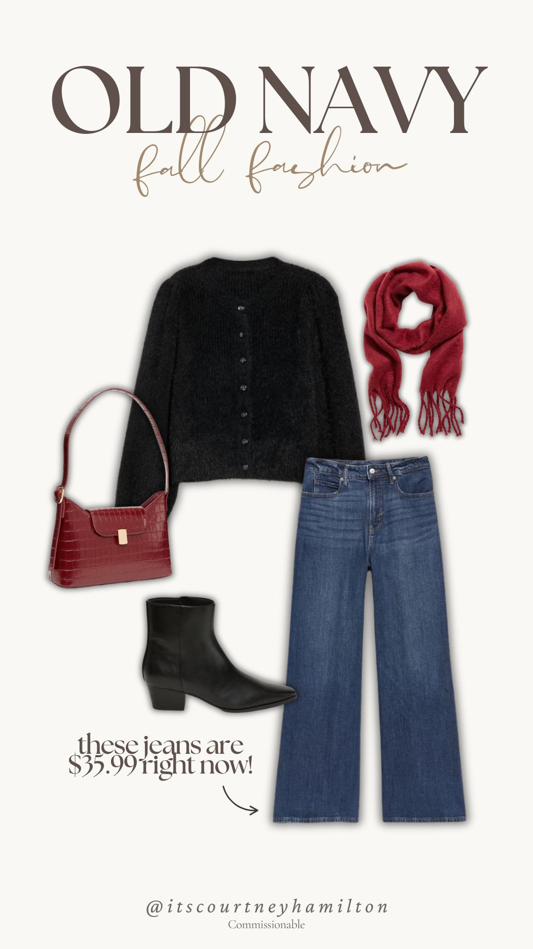 Old Navy Fall Fashion!! These jeans are $35.99 right now!!

sale alert, watchnow, fall fashion, fall outfit, denim, midsize fashion, new arrivals, courtney hamilton 

 #LTKSeasonal #LTKSaleAlert #LTKFindsUnder50