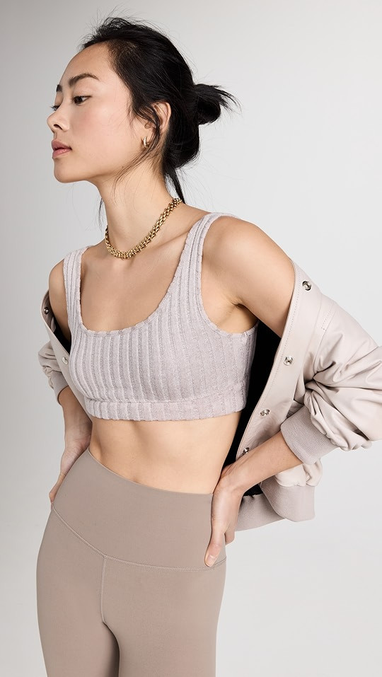 Zoe Rib Tank Bra | Shopbop