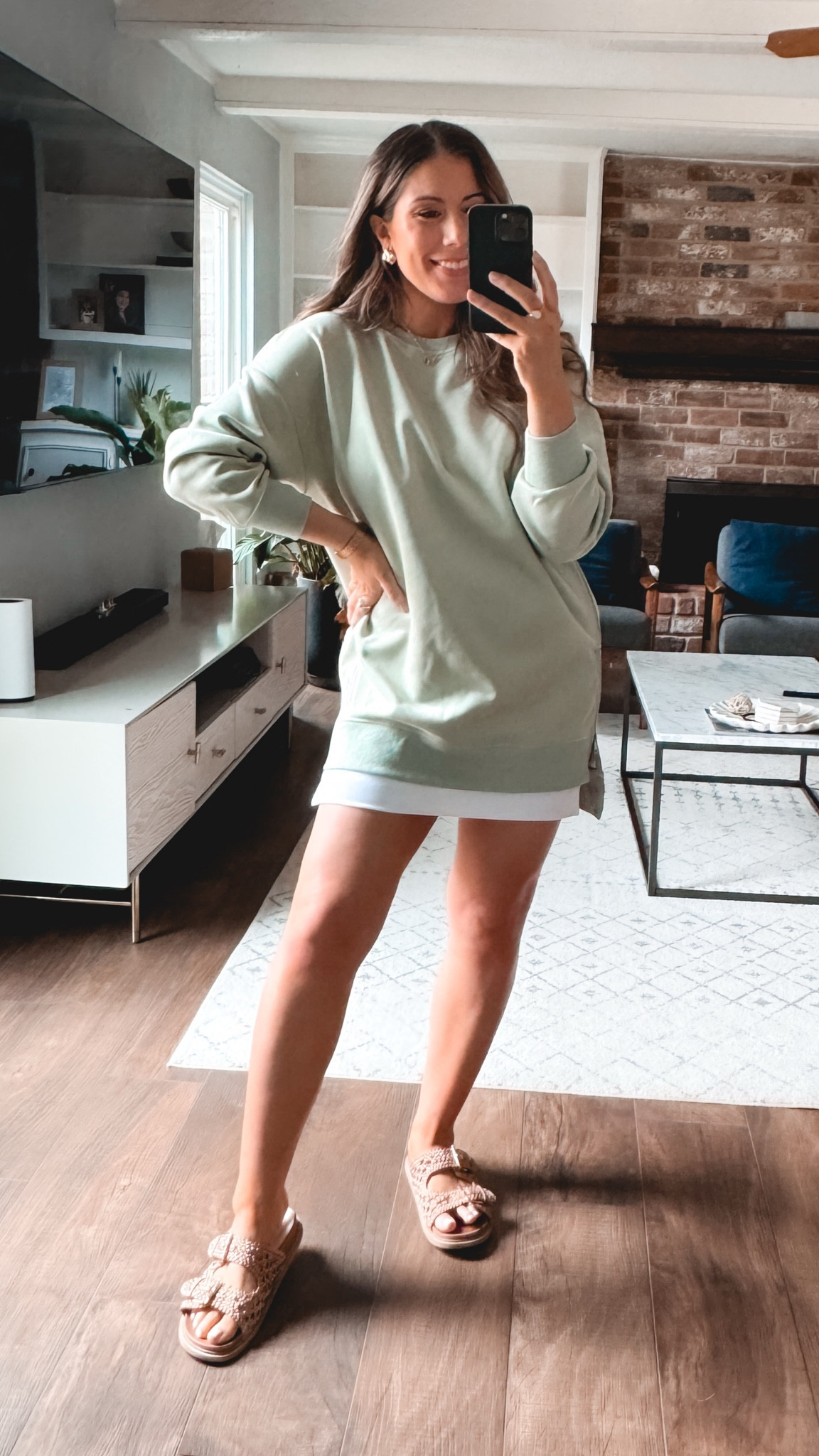 Spectacular, give me 14 of them right now!!

Who am I with all this color in my feed 🤣 fell for this minty green sweater dress!! 

#LTKFindsUnder50 #LTKActive #LTKSeasonal