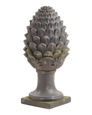 30in Rustic Artichoke Moss Accented Garden Statuary | Marshalls