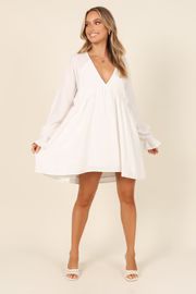 Remi Dress - White | Petal & Pup (US)