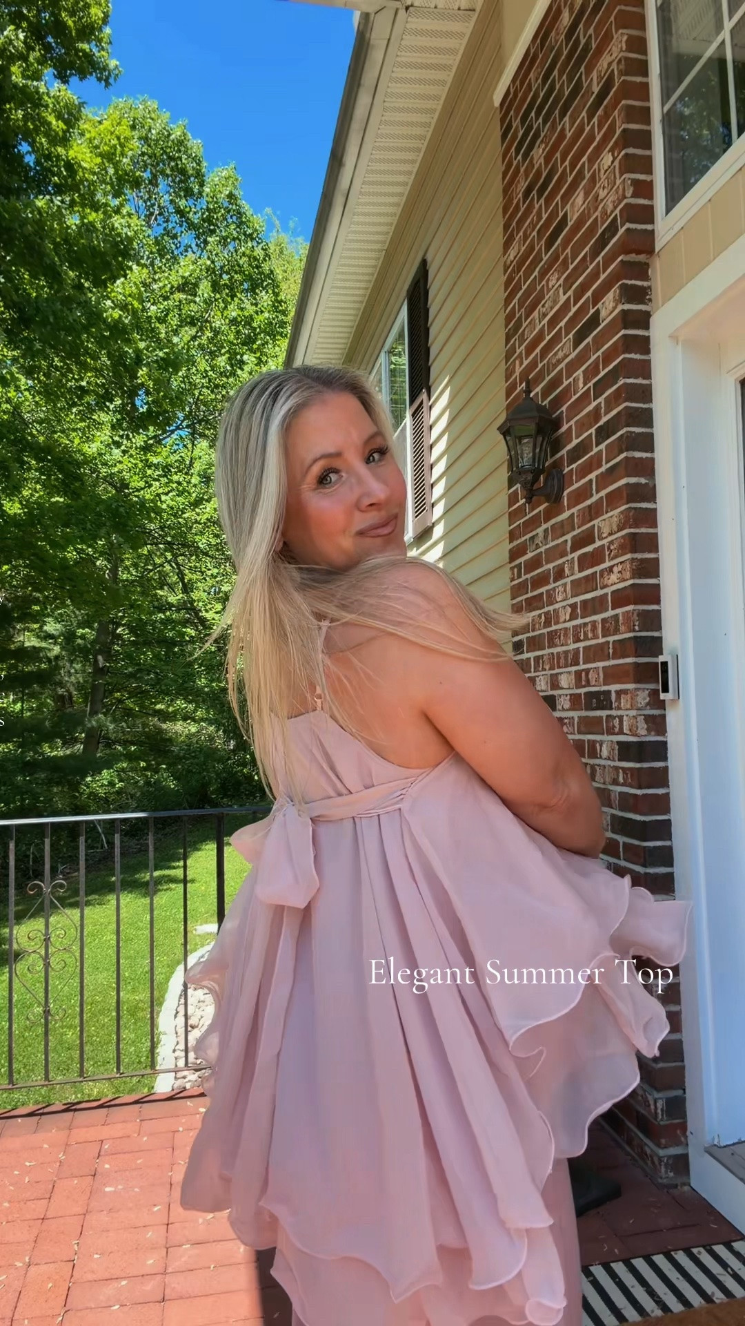OHH MYY GAWD! It's a princess top for summer! From XXS-4XL I dare you to NOT feel pretty in this🩷 5'1 145 wearing a M. #prettytops #summertops #fashion #fashionmusthave #springtops #ifeelpretty #feelgood #serotoninbooster #summerclothes #dressy #prettyprincess #casual

#LTKootd #LTKgrwm #LTKTravel