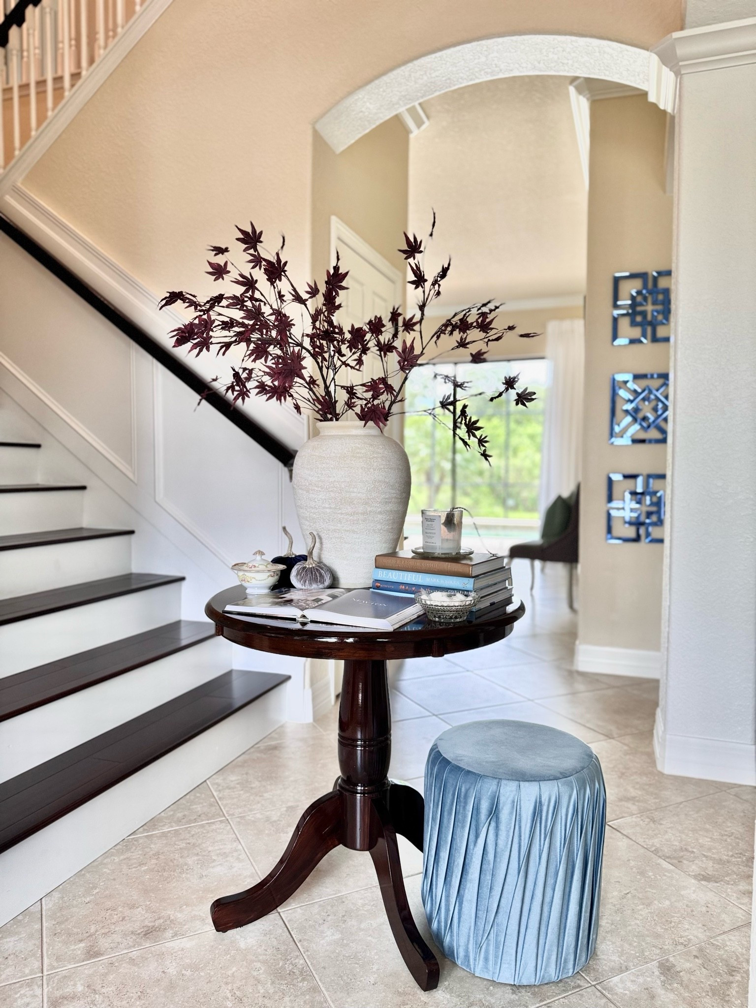 ♥️I love how stunning these burgundy faux maple stems look in our entryway! I’ve had them for a few years and they are always  fun to style in a large vase!!🍂

Home Decor | Fall Decor | Fall Entryway Styling | Transitional Entryway Decor | Seasonal Decor | Southern Style Decor | Halloween Decor | Fall Centerpiece | Fall Stems | Fall Vase Styling | Amazon Home

#LTKHome #LTKSeasonal