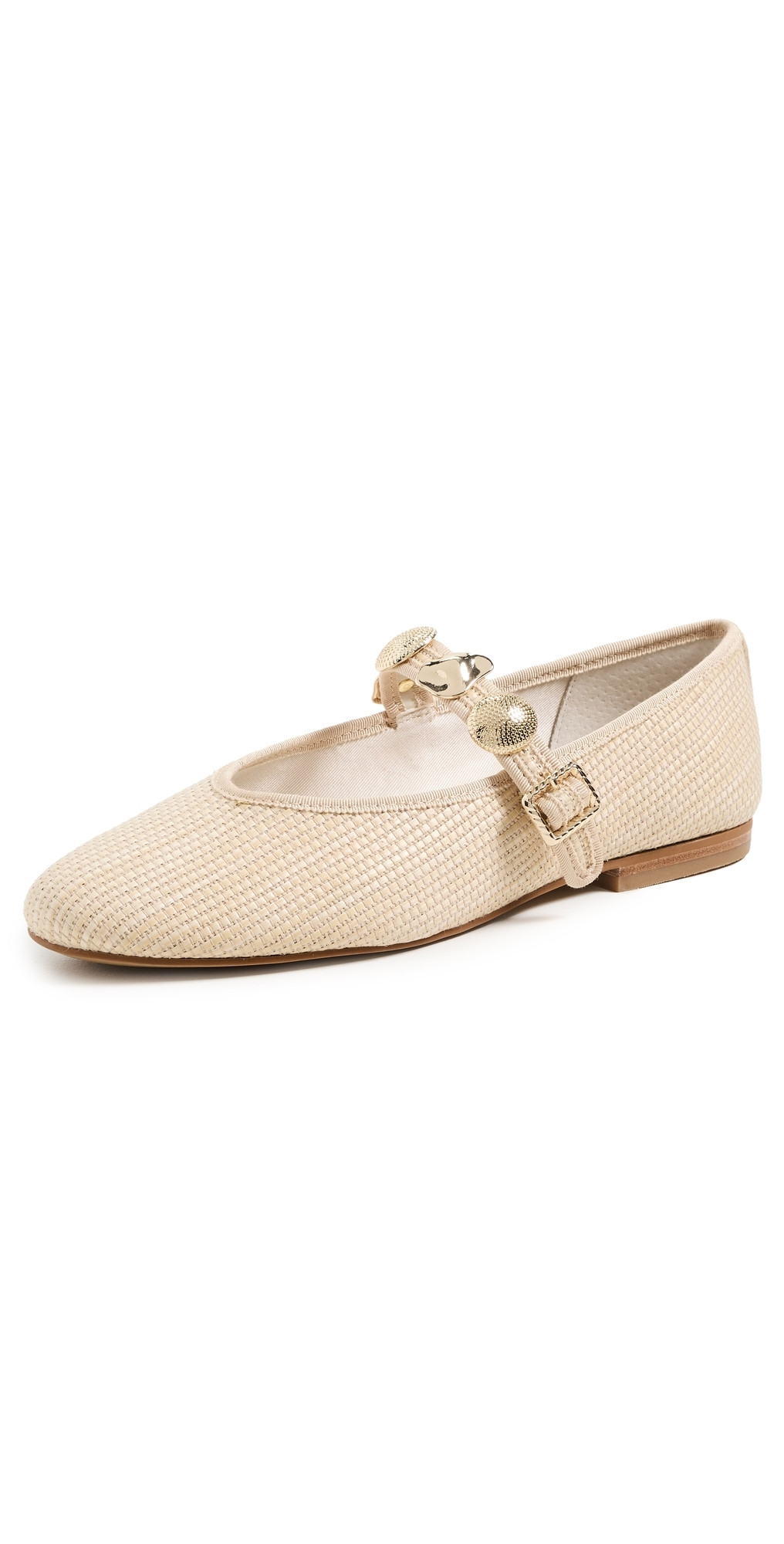 Dolce Vita Relan Flats LT Natural Raffia 9.5 | Shopbop