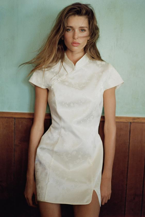 SHORT JACQUARD DRESS | Zara UK