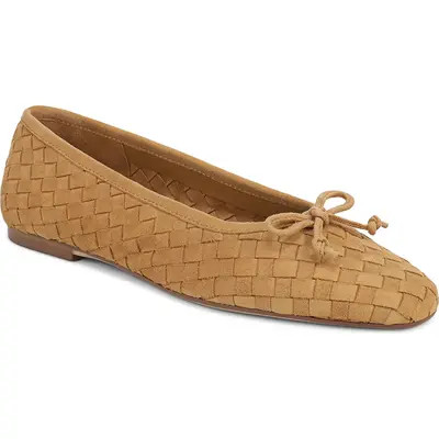 Sam Edelman Ruthie Woven Ballet Flat in Modern Ivory at Nordstrom, Size 9.5 | Nordstrom