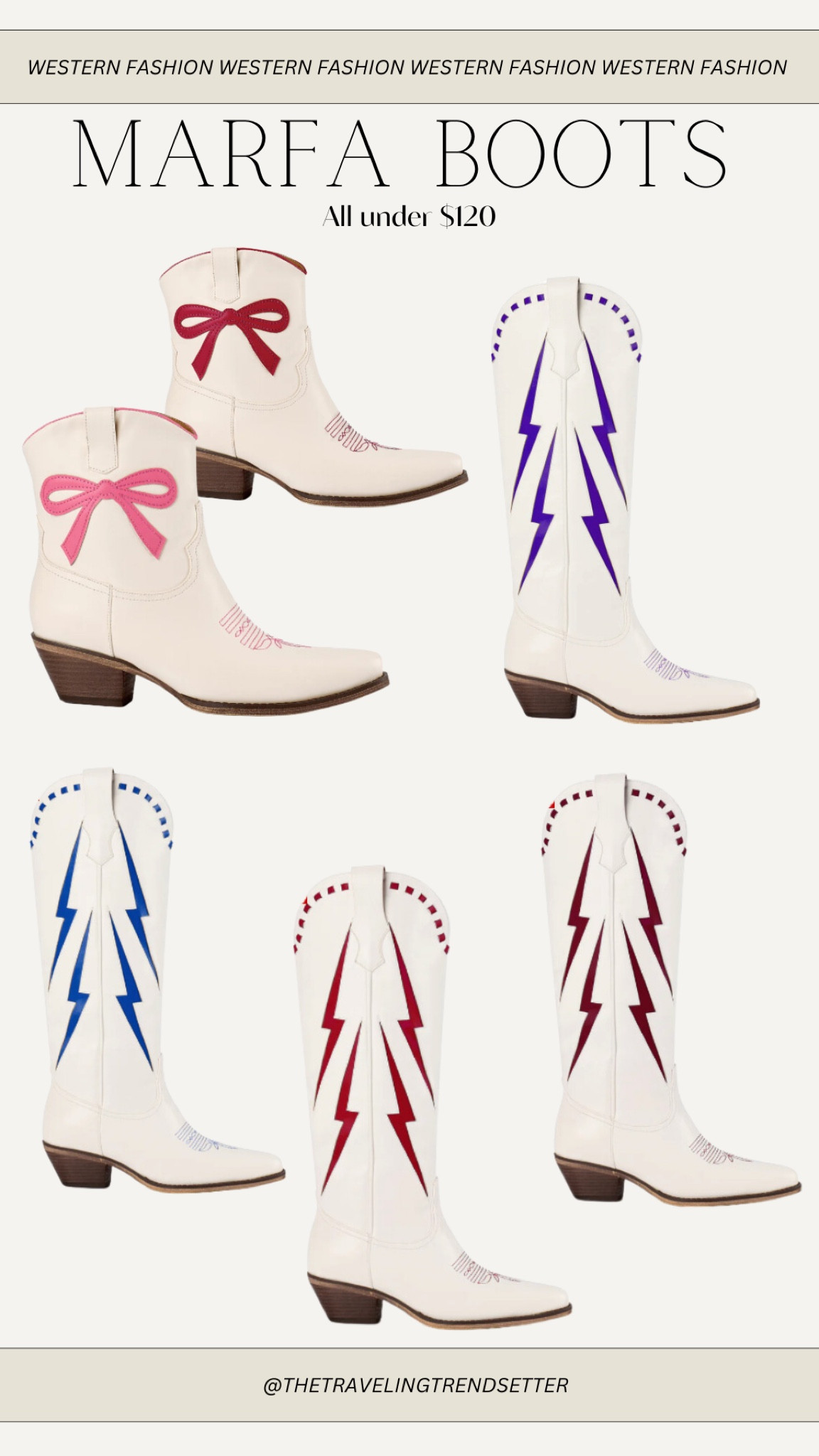 Marfa boots - cowgirl Boots for spring and summer - under $120 

#LTKFindsUnder100 #LTKStyleTip #LTKShoeCrush
