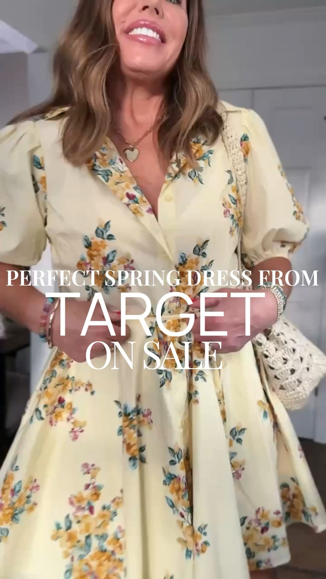 The most flattering dress from @Target on sale only $28‼️the quality of this dress is unreal! 

Over 40 style, spring dresses, summer dresses, wedding guest dress summer, date night outfits

#LTKSaleAlert #LTKMothersDay #LTKMidsize