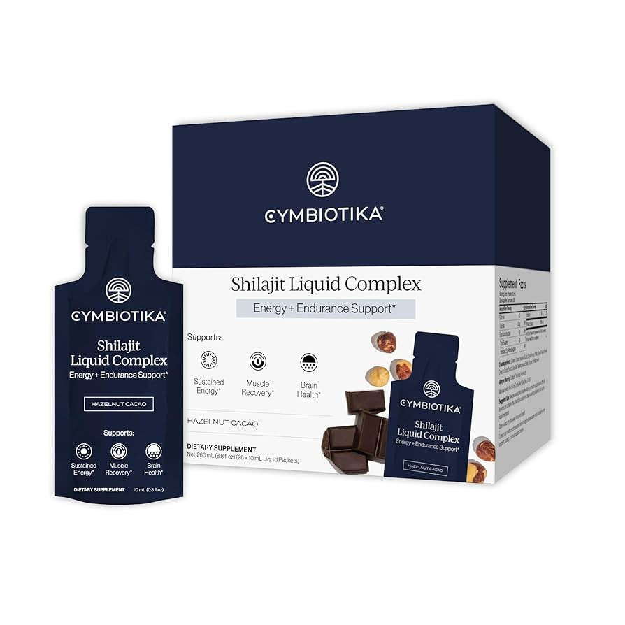 CYMBIOTIKA Shilajit Liquid Complex – 85+ Trace Minerals for Energy, Focus & Recovery Adaptogen ... | Amazon (US)