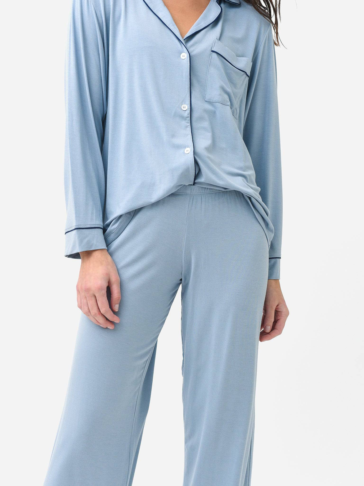 Eberjey Women's Gisele Long Pajama Set | Saint Bernard