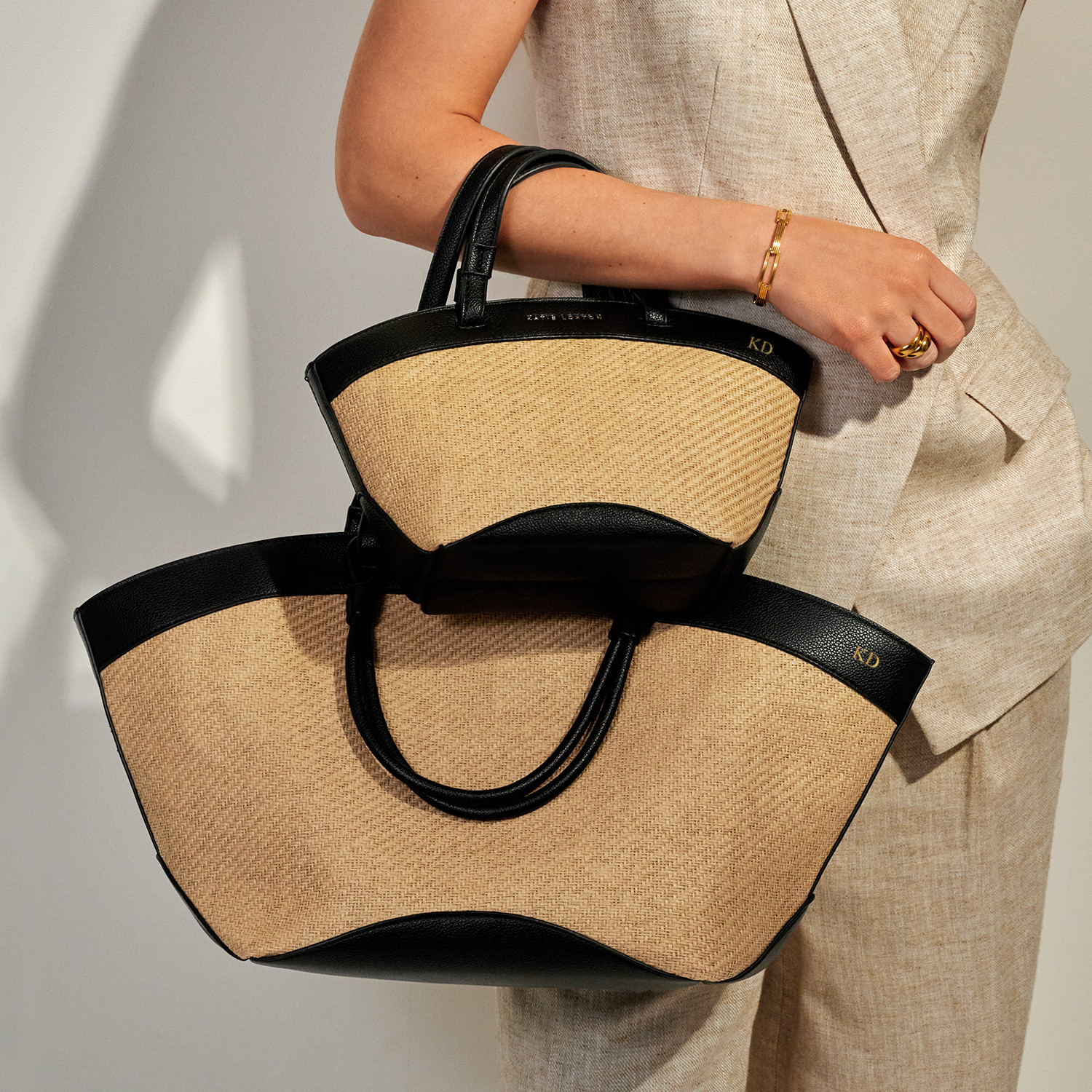 Katie Loxton Riviera Raffia Mini Tote Bag | Katie Loxton Ltd. (UK)