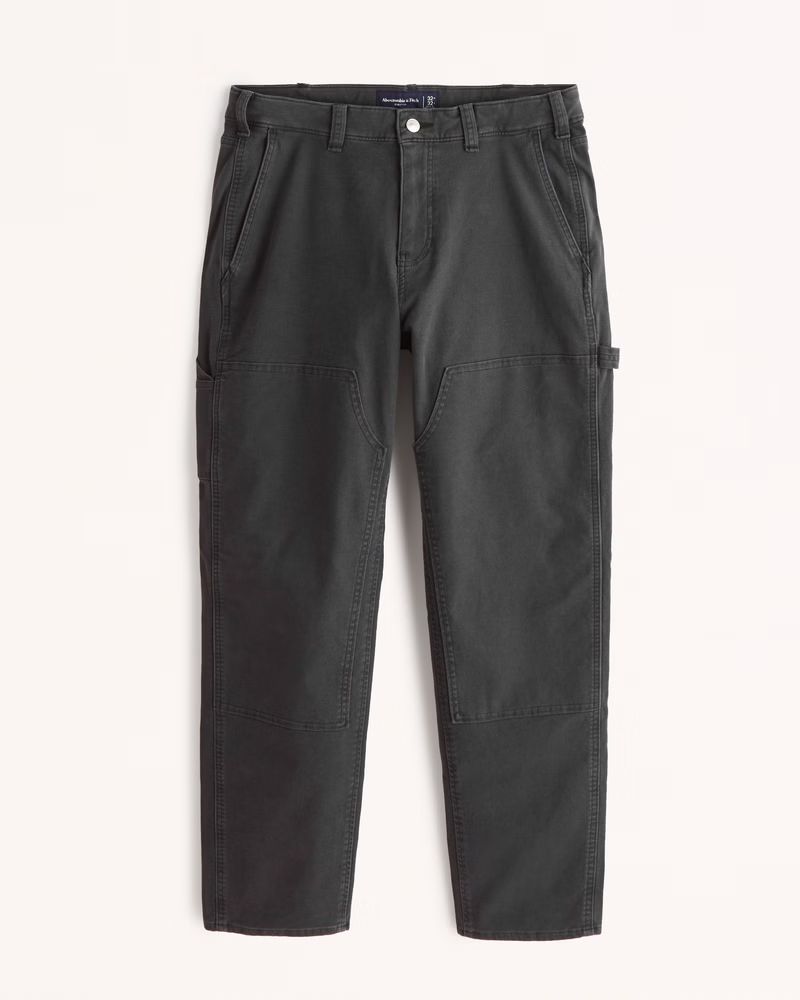 Abercrombie & Fitch Men's Loose Workwear Pant in Black Wash - Size 29 X 32 | Abercrombie & Fitch (US)